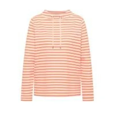 Produktbild von Cecil (304) TOS Striped Funnel Neck, pearl beige 26504 26504 S