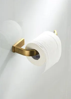 Zdjęcie produktu dla Akcesoria łazienkowe, uchwyt na papier toaletowy do montażu na ścianie, mosiądz, wykończenie szczotkowany brąz
