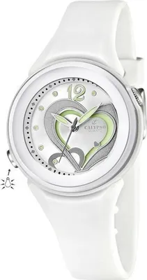 Image de Calypso Femme Montre Analogico K5576/1 Plastique PUR blanc UK5576/1