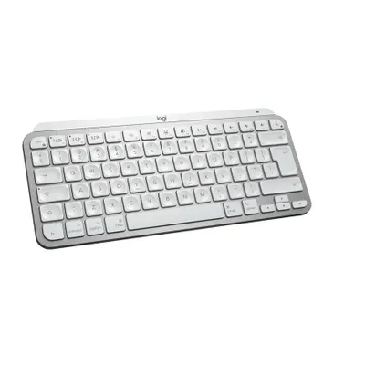 Produktbild von Logitech MX Keys Mini for Mac - Tastatur - hinterleuchtet - Bluetooth - QWERTY - US International - Pale Gray