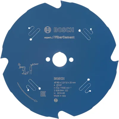 Zdjęcie produktu dla Bosch 2608644122 Bosch Kreissägeblatt EX FC H 165x20-4