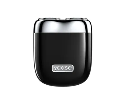 Produktbild von YOOSE-MINI 2 Leichter Rasierer, Legierungsmaterial, stilvoller und tragbarer Rasierer, einfach zu reinigen und zu pflegen,Schwarz