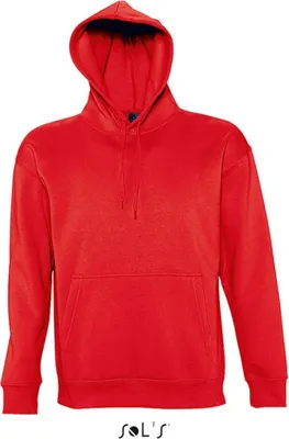 Produktbild von SOLs 13251 | Hooded-Sweater Slam / Damen Kapuzenpulli - Farbe: Red - Größe: L