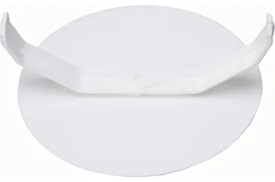 Produktbild von Federdeckel für Schalterdose, Ø 60 mm Isolierstoff, weiß