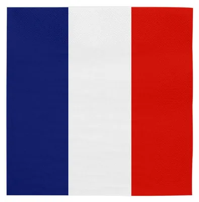 Produktbild von 20 3-lagige Servietten 33 x 33 cm - Frankreich