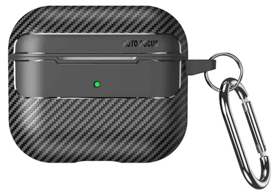 Zdjęcie produktu dla Techsuit CarbonFiber etui na AirPods 3 – czarne
