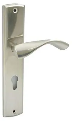Produktbild von DOMINO Türgriff-Garnitur PZ-Profilzylinder 72 mm Langschild