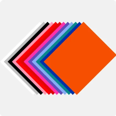 Immagine prodotto di Carta transfer termoadesiva per t-shirt - confezione da 20 pezzi - 20 fogli - 30,48 x 25,4 cm - Adatta per plotter da taglio o presse termiche