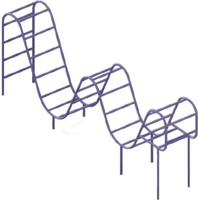 Produktbild von Klettergerüst Drache Bewegungspark Spielplatz DrachenKletterleiter Freizeitplatz