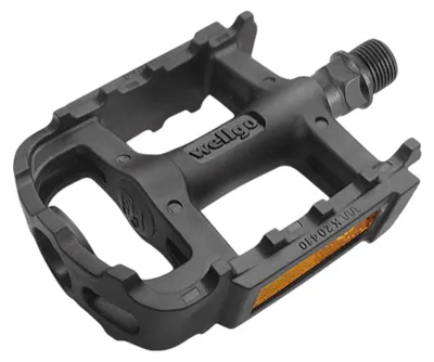 Produktbild von WELLGO Fahrrad Pedale mit Reflektoren Kunststoff City Trekking BMX Gravel