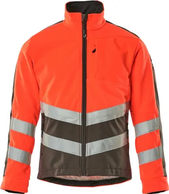 Produktbild von Mascot Warnschutz-Fleecejacke Sheffield 15503-259 Gr. L hi-vis rot/dunkelanthrazit