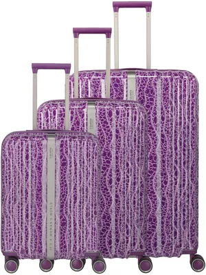 Produktbild von Travelite Trolley LASCANA EDITION Koffer Set S/M/L Violett 077440-15