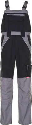Produktbild von Größe 62 Herren Planam Plaline Latzhose schwarz zink Modell 2520