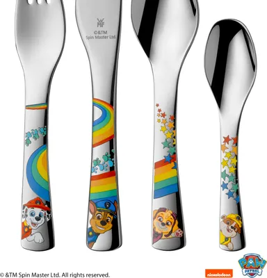 Produktbild von WMF 1288086040 Paw Patrol Kinderbesteck Set 4-teilig