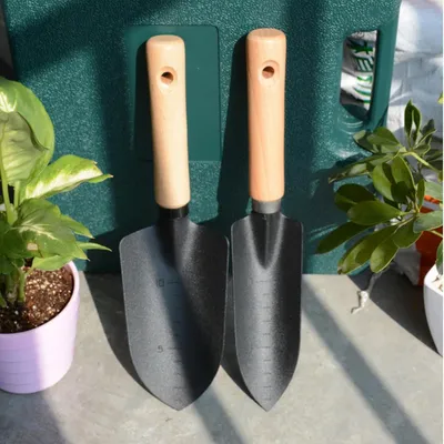 Produktbild von Edelstahl Blumenschaufel - Set von 2