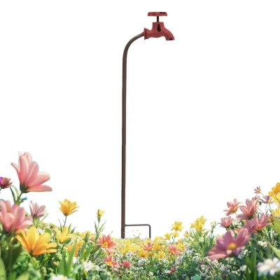 Productafbeelding van Weerbestendig Decoratief Kraanstandbeeld voor Tuin