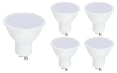 Productafbeelding van LED Line LED Spot PAR16 GU10 Mat - 3W 240lm 3000K - Warmwit - Vervangt 27W - 5 stuks
