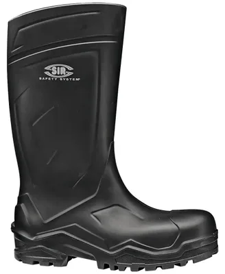 Produktbild von Sir Safety PETROL Sicherheitsstiefel S5 mit Kompositkappe und Durchtrittschutz, schwarz, 45, Schwarz