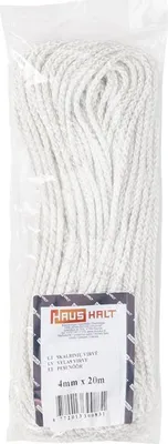 Immagine prodotto di Corda da bucato (4 mm, 20 m, bianca)