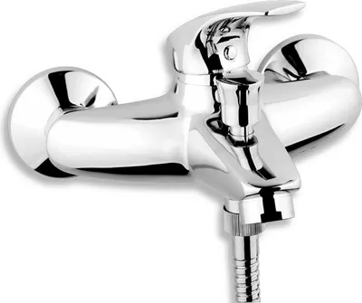 Imagen del producto de Batería de grifo monomando, nueva, marca Novaservis Metalia, modelo 57, acabado cromado, referencia 57020/1.0