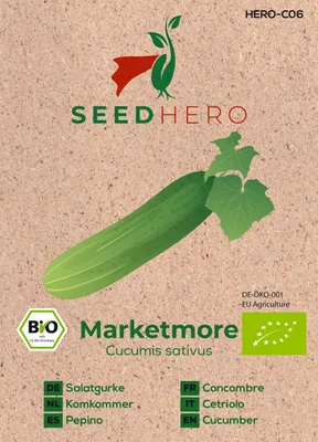 Produktbild von Seedhero Salatgurke Marketmore Samen