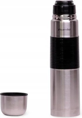 Produktbild von Thermosflasche Trinkflasche Thermosbecher 0,75 L Kamille