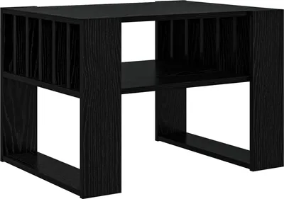 Obrázek produktu pro vidaXL Konferenční stolek černý dubový vzhled 66 x 49,5 x 45 cm materiál na bázi dřeva