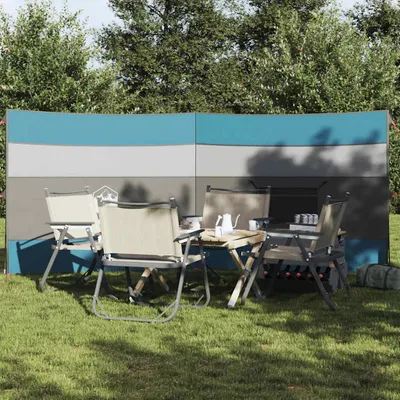Produktbild von "WINTER SALE"Camping-Windschutz Blau 340x130cm Wasserdicht Promotion630580 - Windschutz