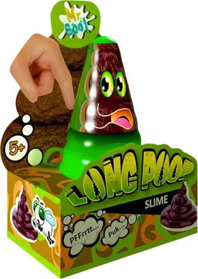 Obrázek produktu pro MAKSIK Slime Mr.BOO LongPoop 250ml OKT4392 74392