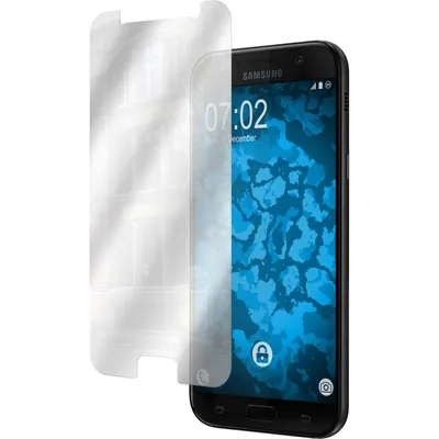 Produktbild von 2er-Pack PhoneNatic Displayschutzfolien verspiegelt kompatibel mit Samsung Galaxy A7 (2017)