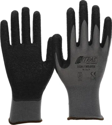 Produktbild von NITRAS Arbeitshandschuhe Nylotex Gr.  9 / 144 Paar