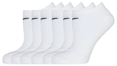 Produktbild von Nike Uni Everyday Lightweight No-Show 6 er Pack -  SX7679 100 weiss , Farbe:Weiß, Textil:34-38