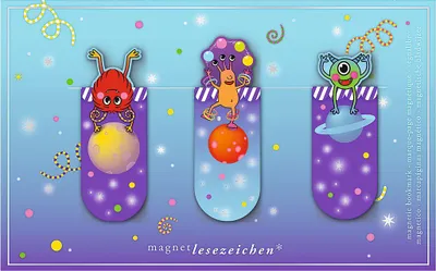Image de Magnetlesezeichen Monster