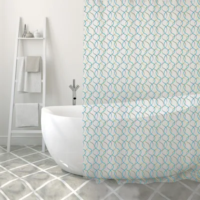 Obrázok produktu pre MSV Protiplesňový sprchový záves Transparentný Anti-bakteriálny, umývateľný, vodotesný PVC 180x200cm