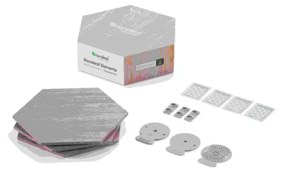 Produktbild von Nanoleaf Elements Wood Look Hexagons Expansion Pack - 3PK