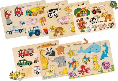 Produktbild von Goki Steckpuzzle Powerdisplay (1Puzzle)
