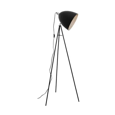 Productafbeelding van EGLO MAREPERLA, zwart, woonkamer, staal, 2 lichtpunten, E27, 1 lamp