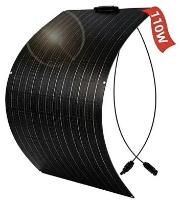 Immagine prodotto di Pannello solare, design flessibile, alta efficienza, 1 pannello da 110 W
