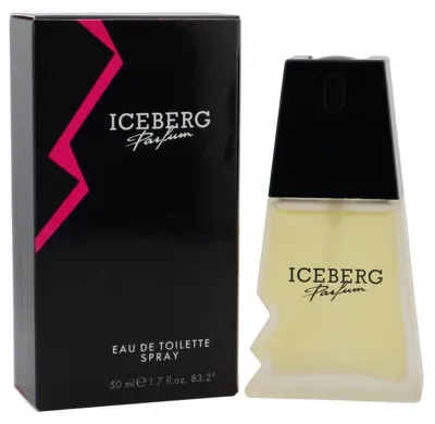 Iceberg Parfum Woman Eau de Toilette Spray 50 ml mit Originalverpackung und charakteristischem Flakon in mattiertem Glas