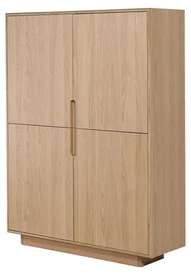 Produktbild von home24 Highboard - Eiche Teilmassiv - Eiche