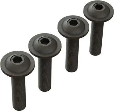 Produktbild von Arrma ARA727412 Linsenkopfschraube mit Flansch M4x18mm (4)