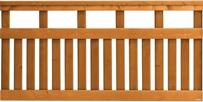 Produktbild von Vorgartenzaun Konsta Elda 180 x 90 cm kirschbaumoptik
