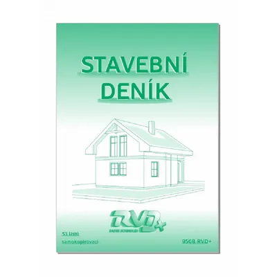 Obrázek produktu pro 9568 - Stavební deník NCR číslovaný