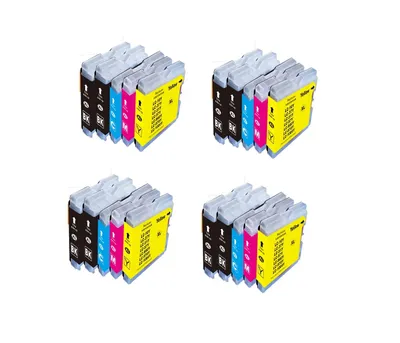 Produktbild von 20 Drucker Tinte kompatibel zu Brother LC970 DCP130C DCP135C MFC230C MFC235C Set