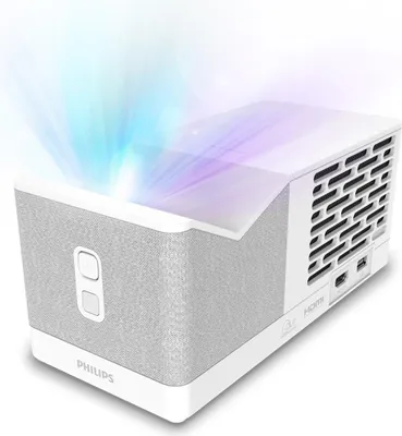 Produktbild von Philips Screeneo UL5 Smart, 550 ANSI Lumen, DLP, 1080p (1920x1080), 1800:1, 16:9, 4:3, 16:9