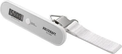 Immagine prodotto di VOLTCRAFT KS-5000 Bilancia per valigie Capacità di pesatura (max.) 50 kg Leggibilità 10 g Grigio (KS-5000)