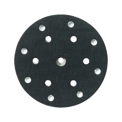 Produktbild von Metabo Schleifteller 150mm gelocht mittelhart Kletthaftung 6/8 Löcher 344101970