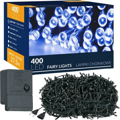 Obrázek produktu pro LED světelný řetěz - 27,5m, 400LED, 8 funkcí, modrá