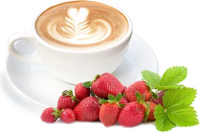 Produktbild von Erdbeer Cappuccino Pulver 1kg