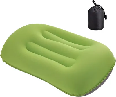 Immagine prodotto di Cuscino gonfiabile per campeggio, ultraleggero, 46 x 30 cm, ideale per escursioni